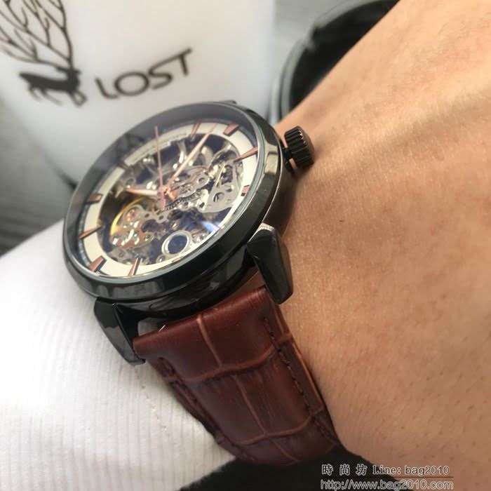 江詩丹頓 Vacheron Constantin 勁爆鏤空設計 全自動機械機芯 精品男士腕表  wssb3541